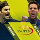 Highlight loạt trận tứ kết USO17: Federer - Del Potro, Nadal - Rubrev