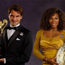 Federer lần đầu chạm trán Serena