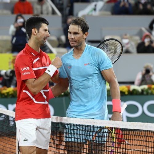 Nadal và Djokovic rơi vào nhánh khó ở Rome Masters