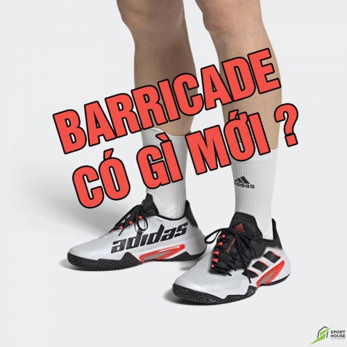Adidas Barricade thế hệ thứ 12- HUYỀN THOẠI TRỞ LẠI !