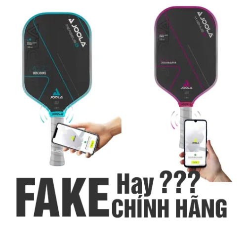 Hướng dẫn kiểm tra vợt JOOLA chính hãng bằng công nghệ NFC