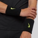 Băng chặn mồ hôi tay Nike Swoosh Double-Wide Đen Vàng
