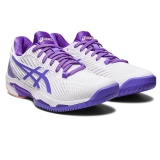 Giày Pickleball Asics Solution Speed ​​​​FF 2 Nữ 1042A136.104 White/Amethyst