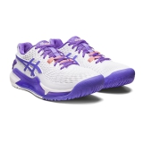 Giày Pickleball Nữ Asics Gel Resolution 9 ​​​​FF White / Amethyst (1042A208.101)