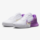 Giày Tennis Nữ Nike 2024 Court Air Zoom Vapor Pro 2 HC White Yellow Purple DR6192