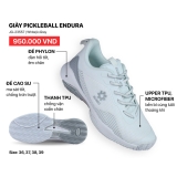 Giày Pickleball Jogarbola Nữ Endura White/Lt.Grey