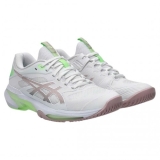 Giày Tennis/Pickleball Nữ Asics Solution Speed FF 4.0 White/Morganite (1042A307.100)