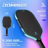 Vợt Pickleball Kamito Dominus / Màu Xanh Ngọc Lam