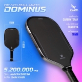 Vợt Pickleball Kamito Dominus / Màu Xám Khói