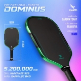 Vợt Pickleball Kamito Dominus / Màu Xanh Lục Bảo