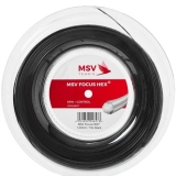 Dây tennis MSV Focus Hex 1.23 Đen