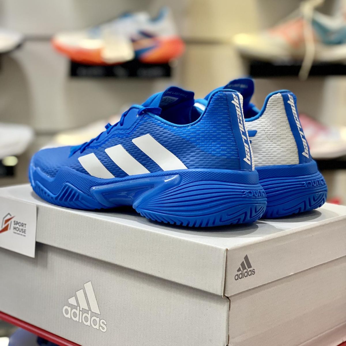 Giày Tennis Adidas Barricade 2022 Blue Rush (GY1446)
